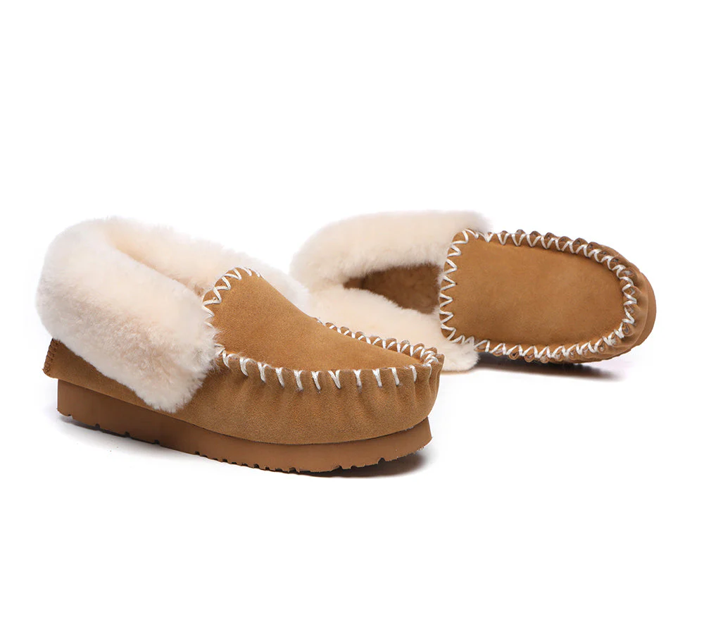 Unisex Sheepskin Popo Moccasin - Image 8