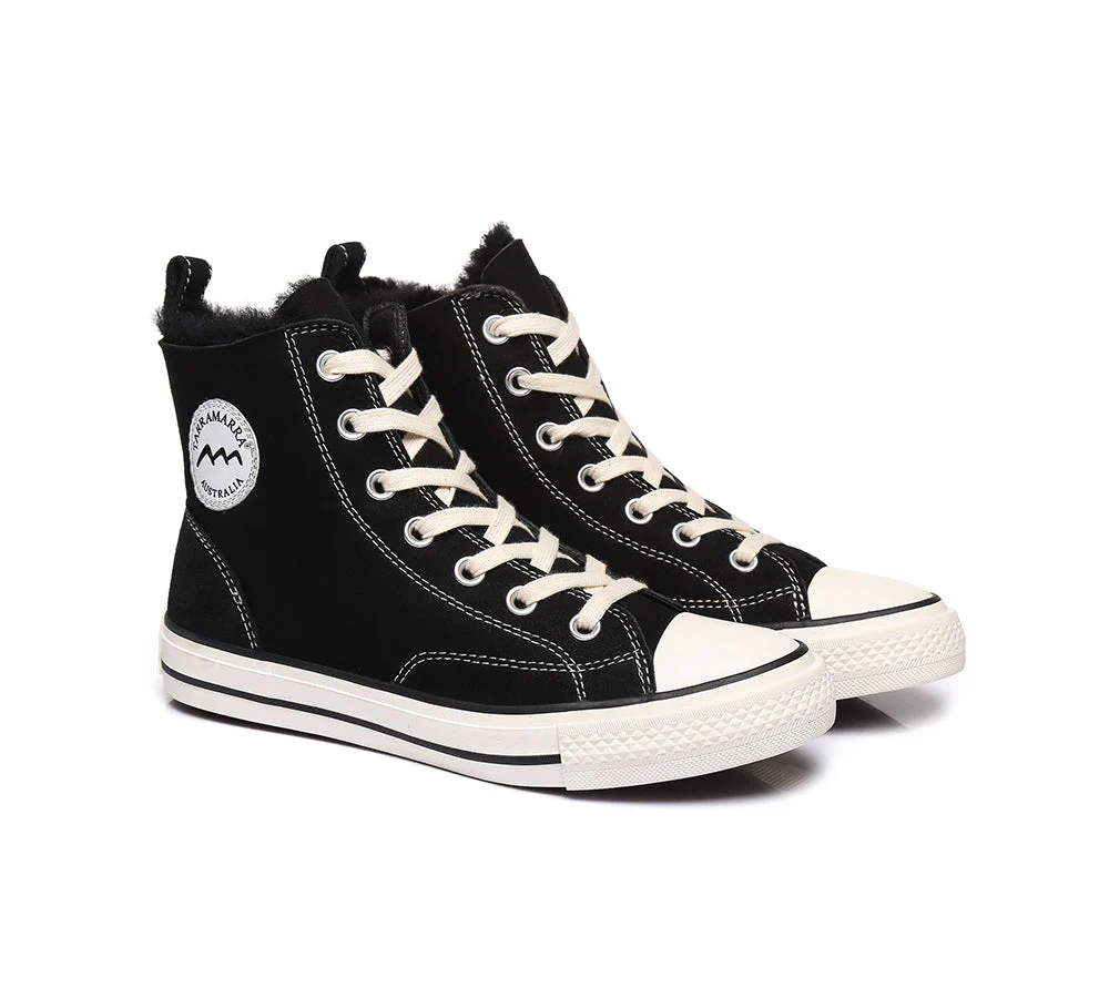 Viola High Top Women Sneakers Sheepskin Lining - Image 10