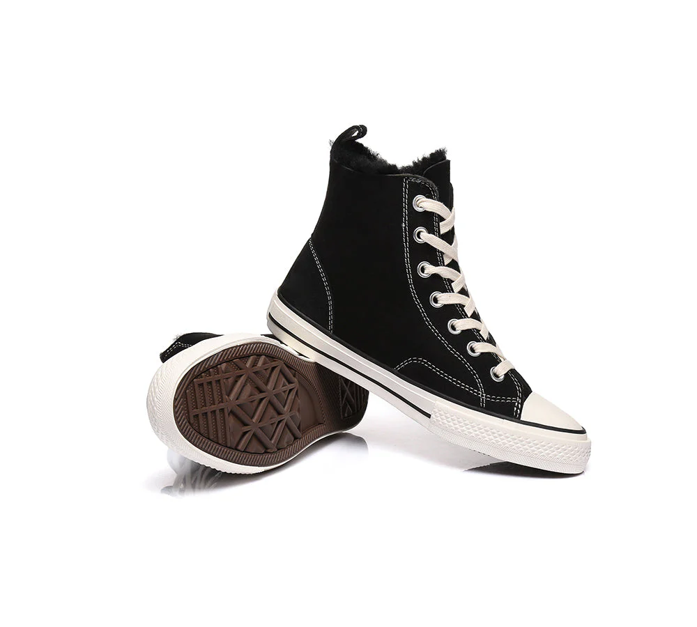 Viola High Top Women Sneakers Sheepskin Lining - Image 12