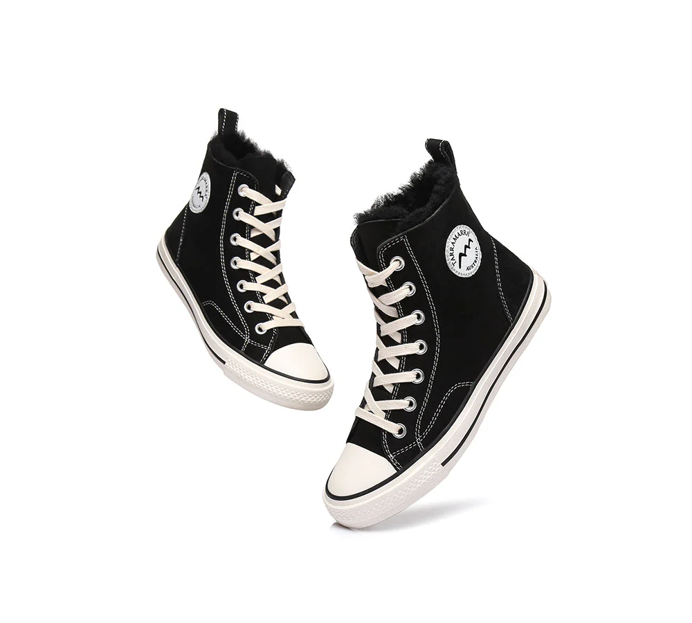 Viola High Top Women Sneakers Sheepskin Lining - Image 14
