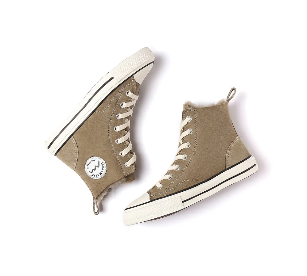 Viola High Top Women Sneakers Sheepskin Lining - Image 23