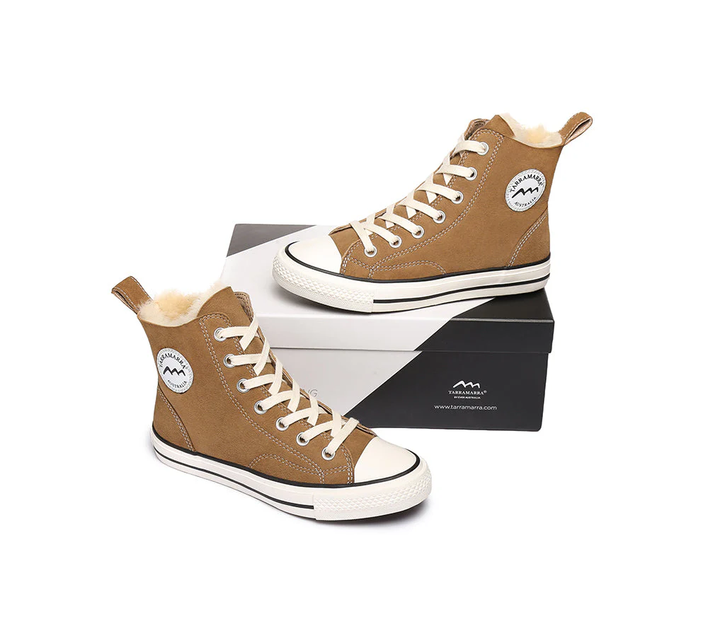 Viola High Top Women Sneakers Sheepskin Lining - Image 3