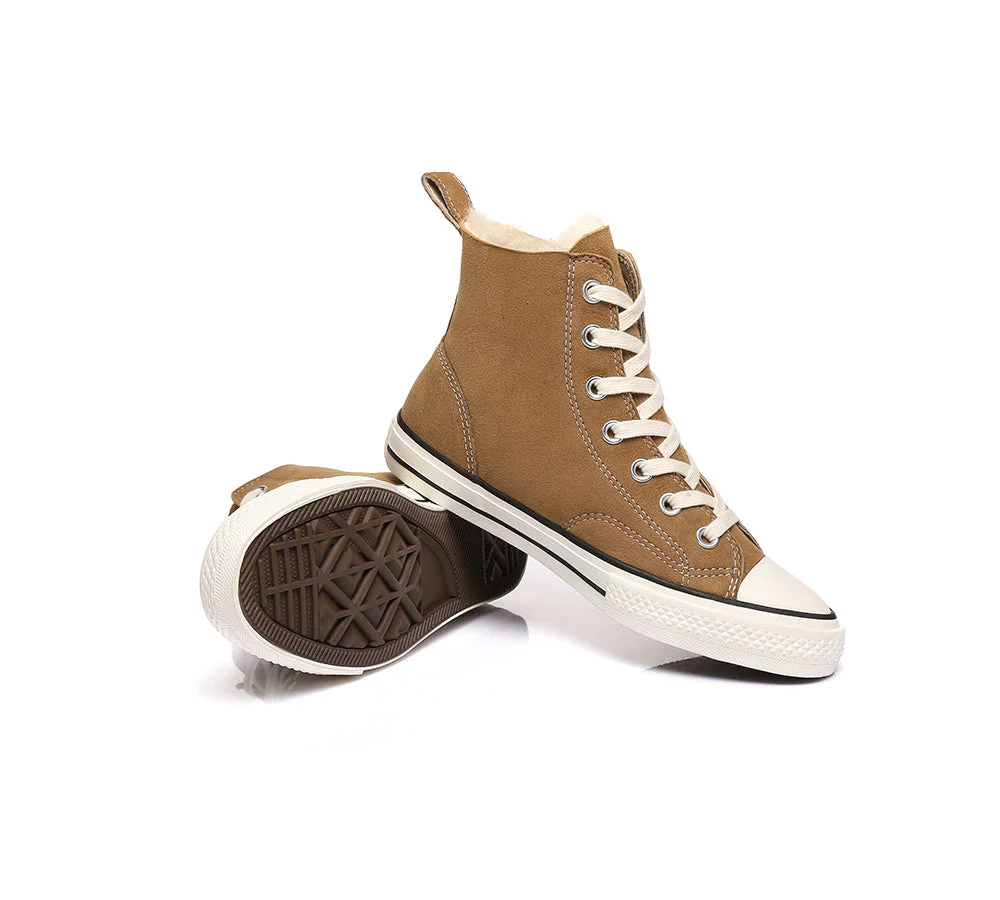 Viola High Top Women Sneakers Sheepskin Lining - Image 4