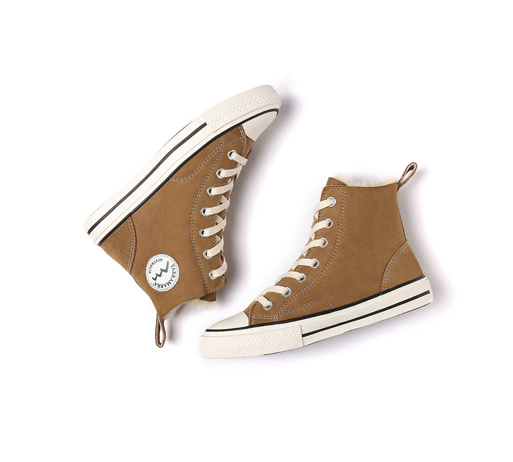 Viola High Top Women Sneakers Sheepskin Lining - Image 6