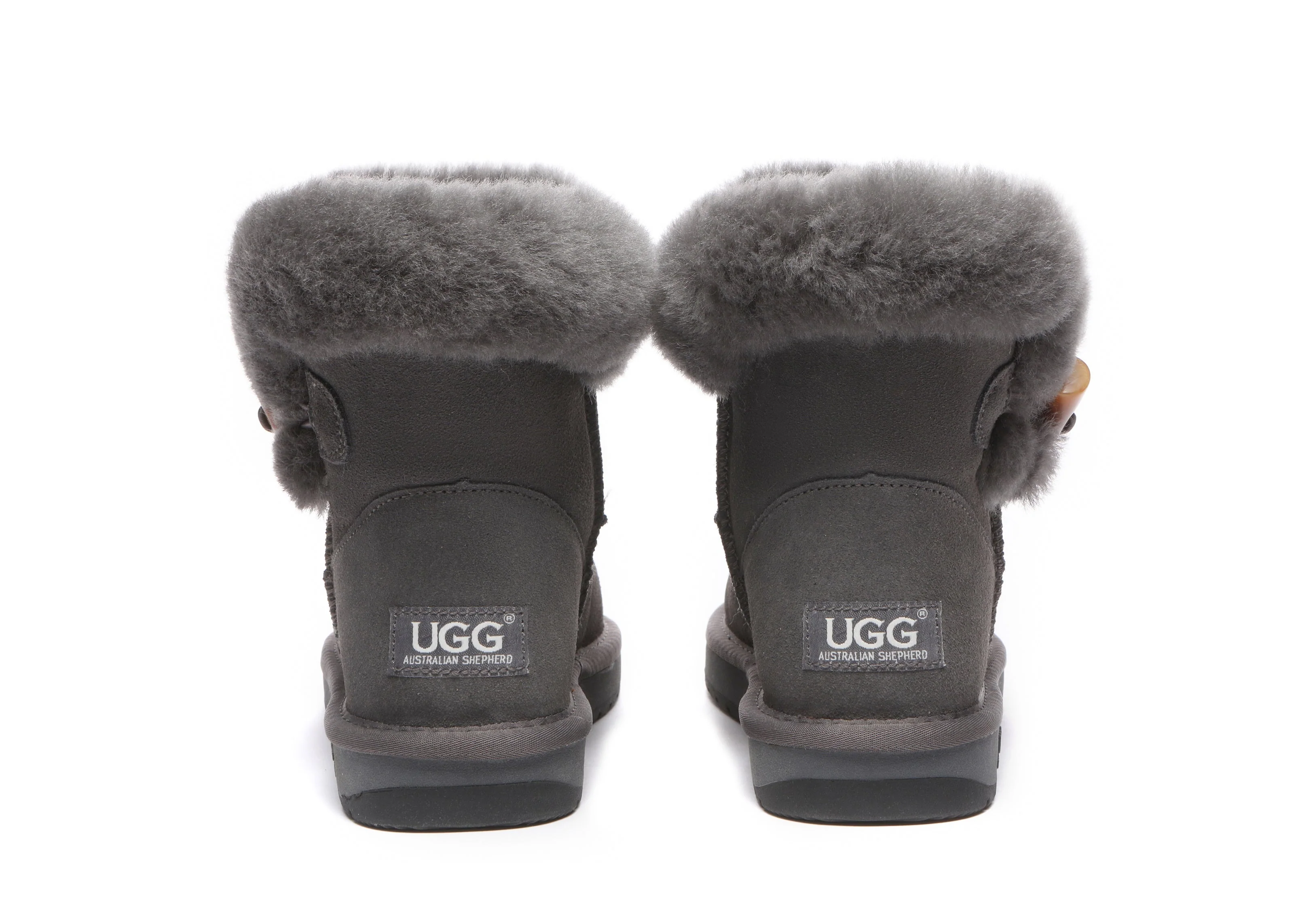 Tiara Fluffy Top Women Mini UGG Boots - Image 13