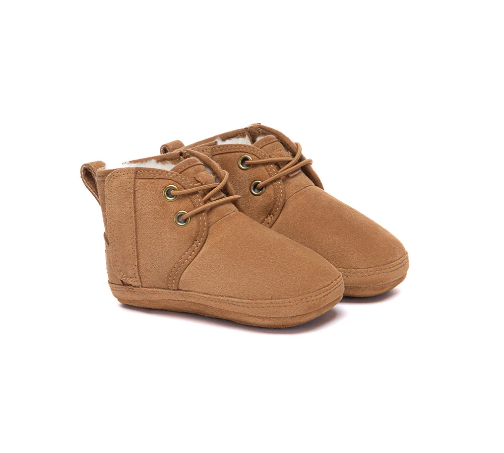UGG Boots Baby Bootie Lace Up Gift Set Pavory - Image 2