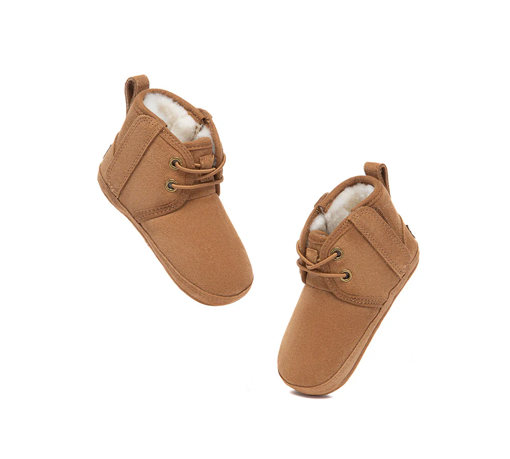UGG Boots Baby Bootie Lace Up Gift Set Pavory - Image 5