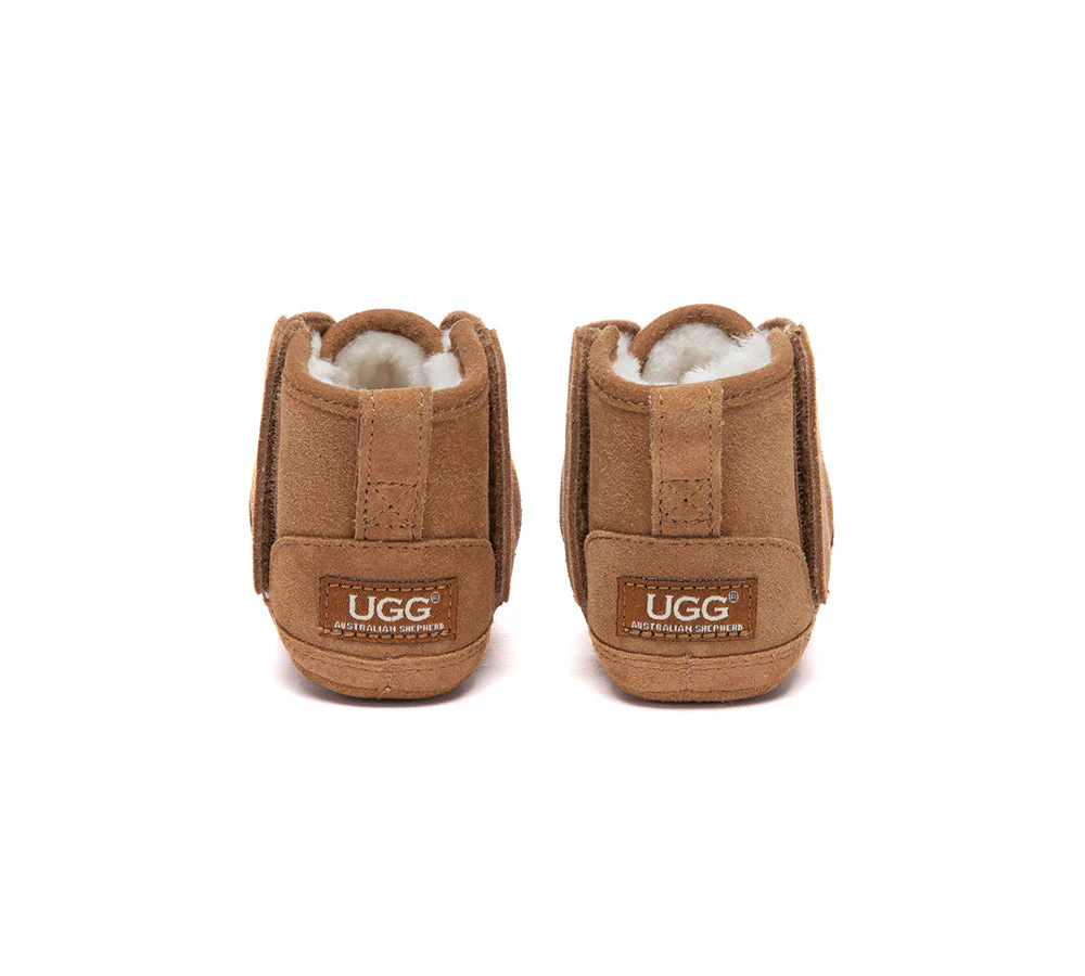 UGG Boots Baby Bootie Lace Up Gift Set Pavory - Image 7