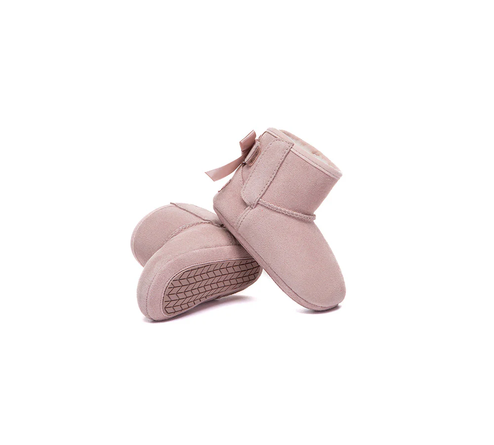 UGG Boots Baby Booties Back Bow Gift Set Ribelle - Image 10