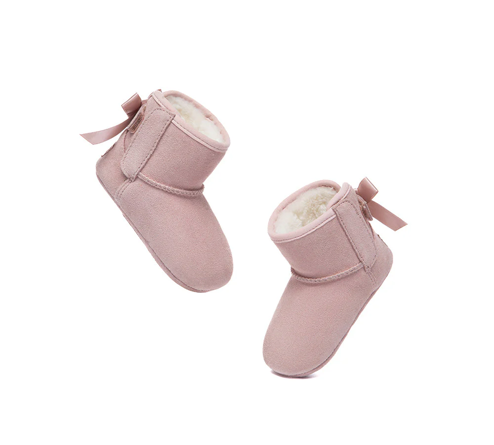 UGG Boots Baby Booties Back Bow Gift Set Ribelle - Image 12