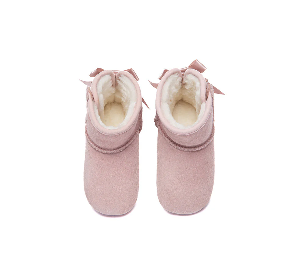 UGG Boots Baby Booties Back Bow Gift Set Ribelle - Image 13