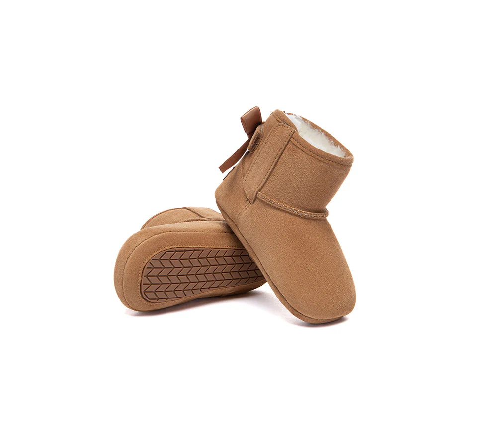 UGG Boots Baby Booties Back Bow Gift Set Ribelle - Image 3