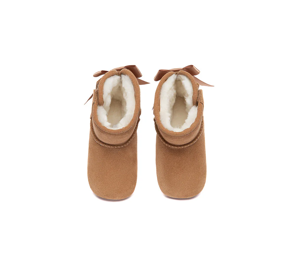 UGG Boots Baby Booties Back Bow Gift Set Ribelle - Image 6