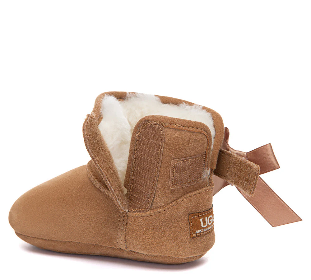UGG Boots Baby Booties Back Bow Gift Set Ribelle - Image 8