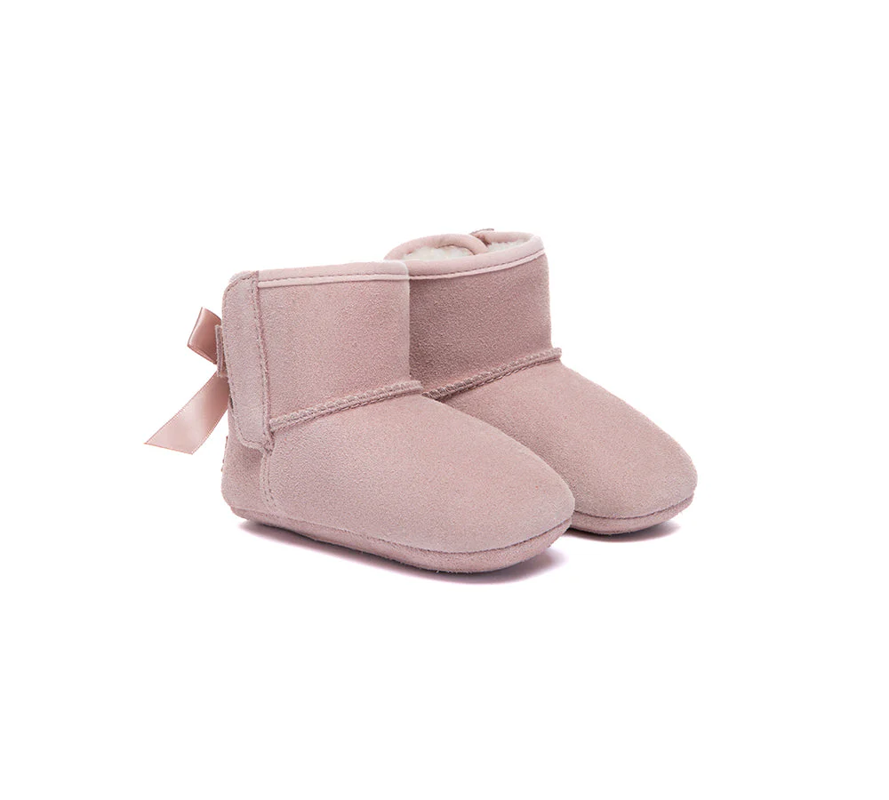 UGG Boots Baby Booties Back Bow Gift Set Ribelle - Image 9