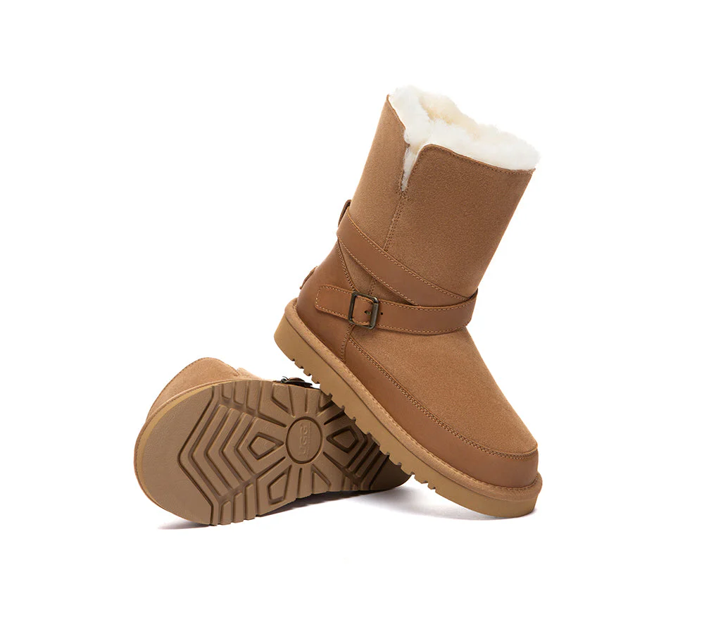 UGG Boots Buckle Short Halvik - Image 2
