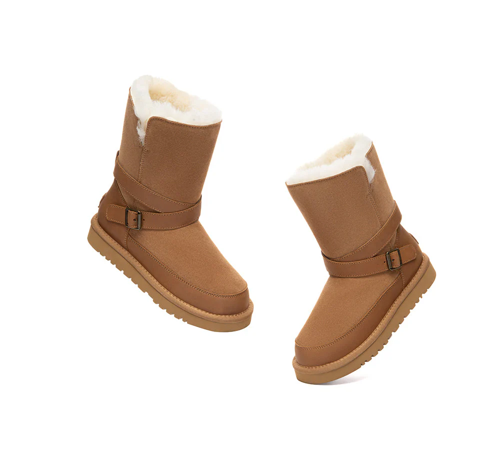 UGG Boots Buckle Short Halvik - Image 4