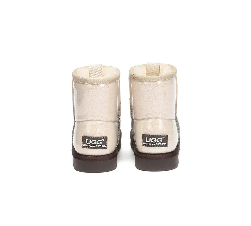 UGG Boots Kids Clear Waterproof Shearling Coated Neo - Image 13