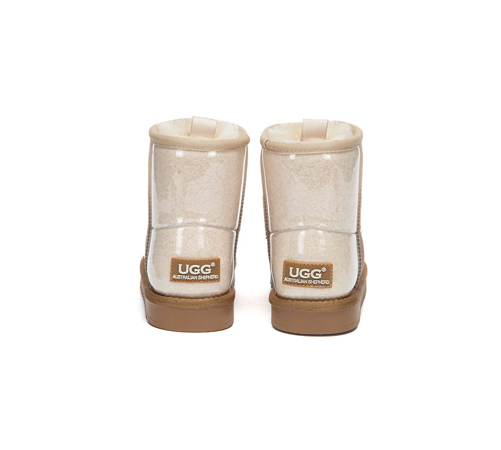 UGG Boots Kids Clear Waterproof Shearling Coated Neo - Image 7