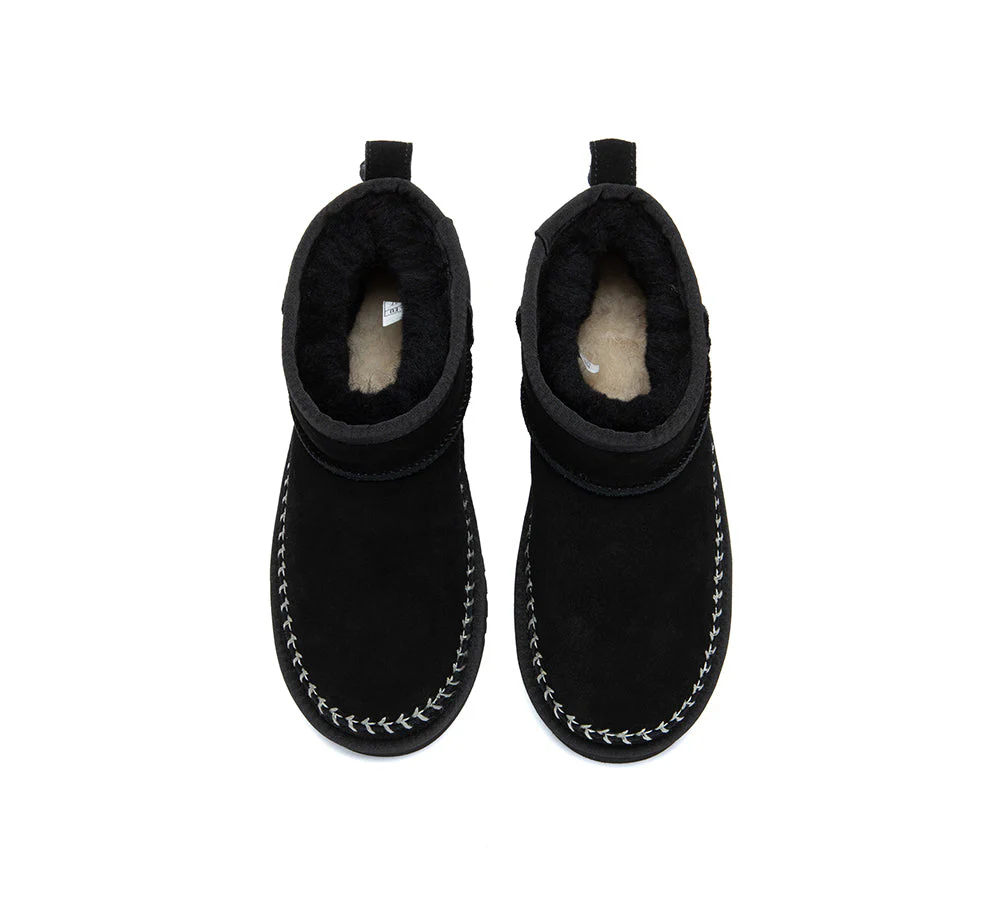 UGG Boots Sheepskin Wool Ankle Mini Canlia - Image 12