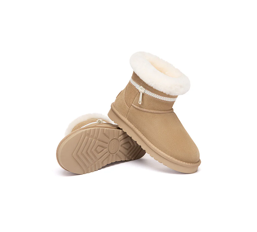 UGG Boots Sheepskin Wool Shearling Ankle Lienn - Image 10