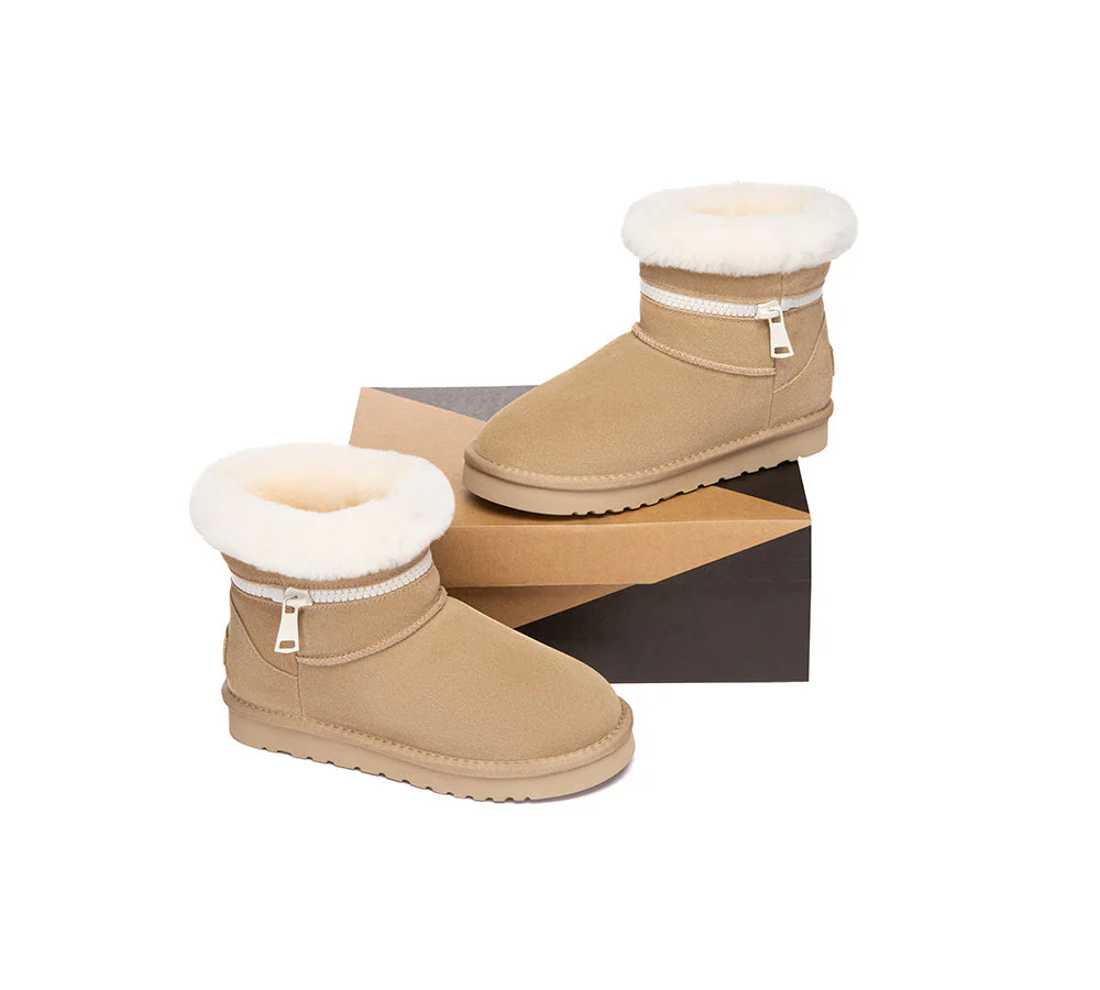 UGG Boots Sheepskin Wool Shearling Ankle Lienn - Image 11
