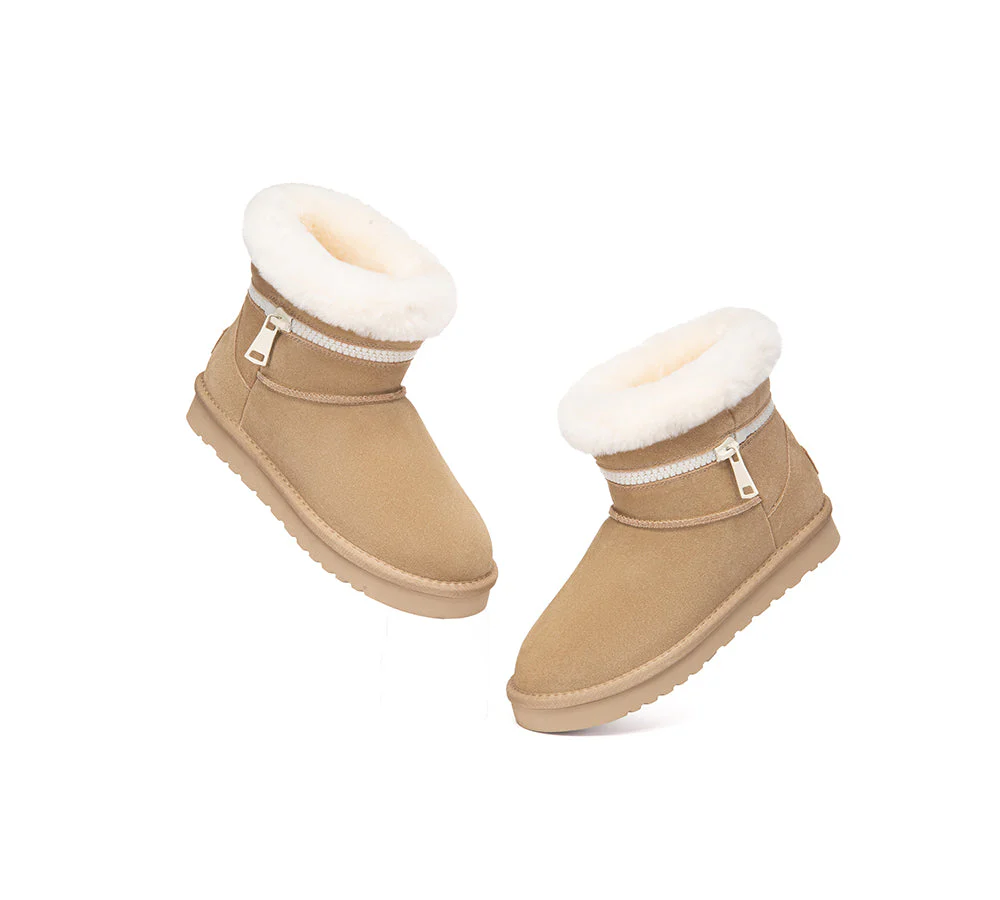 UGG Boots Sheepskin Wool Shearling Ankle Lienn - Image 12