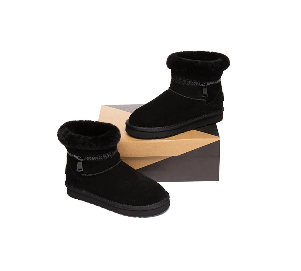 UGG Boots Sheepskin Wool Shearling Ankle Lienn - Image 17