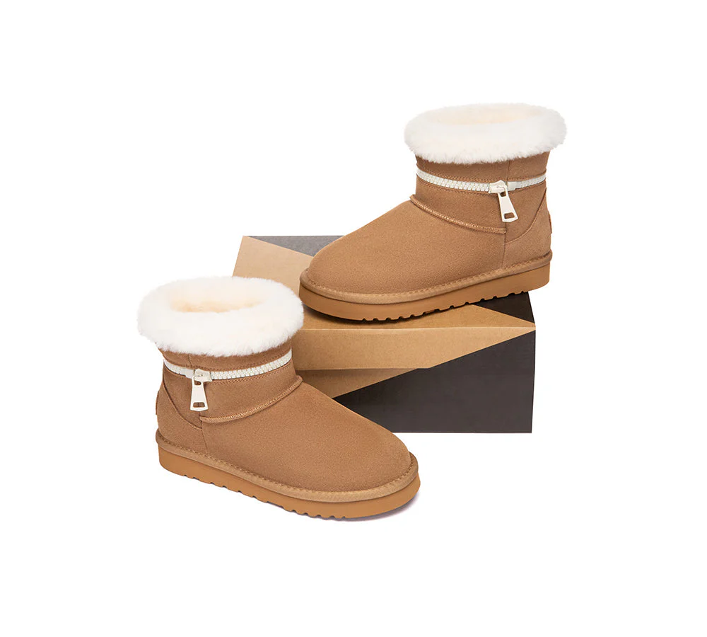 UGG Boots Sheepskin Wool Shearling Ankle Lienn - Image 5