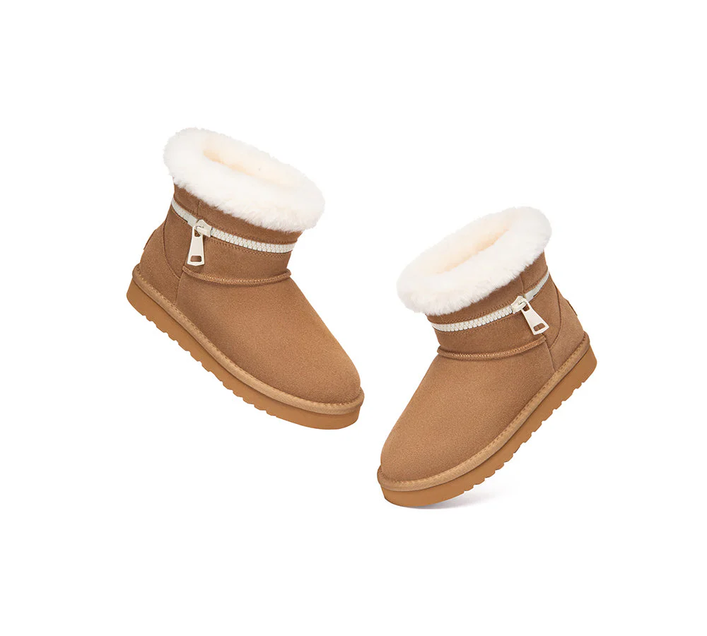 UGG Boots Sheepskin Wool Shearling Ankle Lienn - Image 6