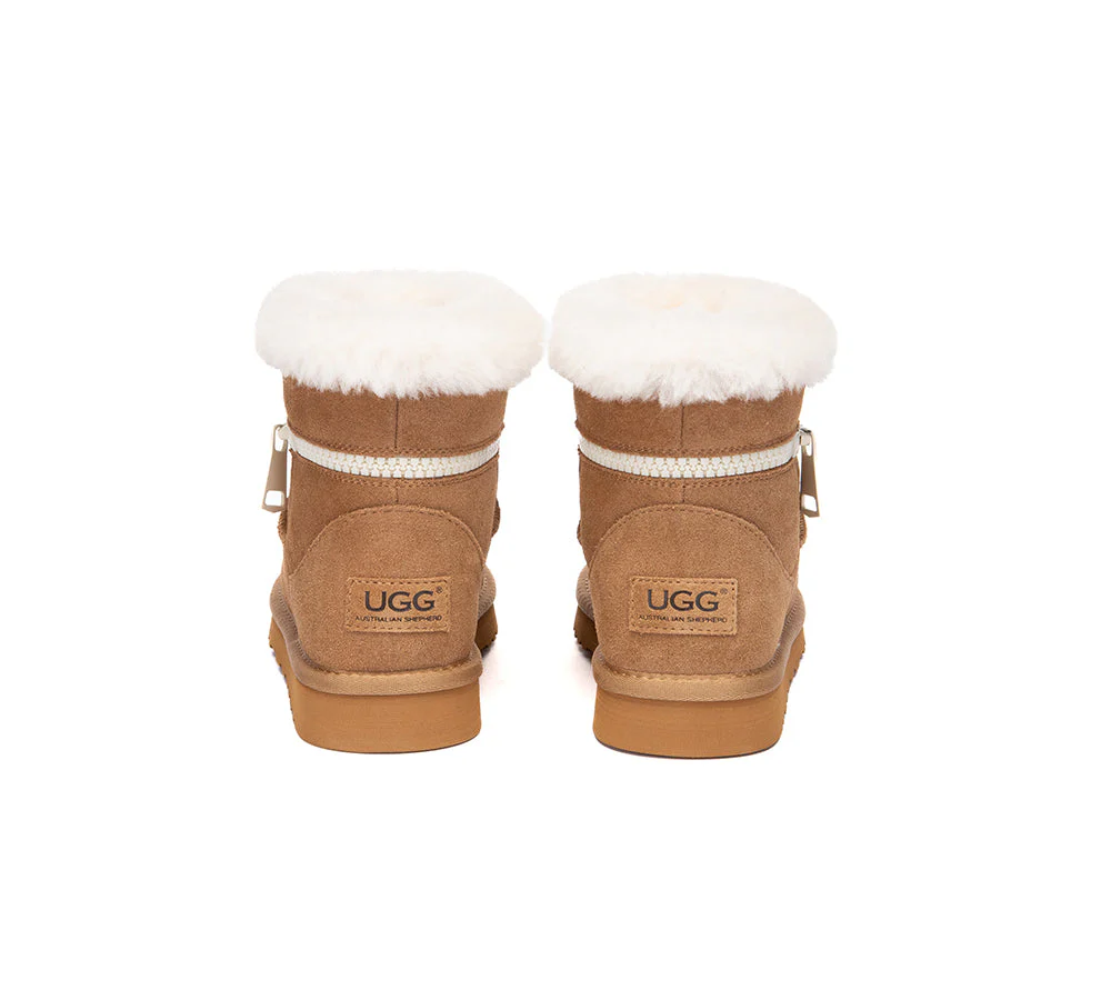 UGG Boots Sheepskin Wool Shearling Ankle Lienn - Image 8
