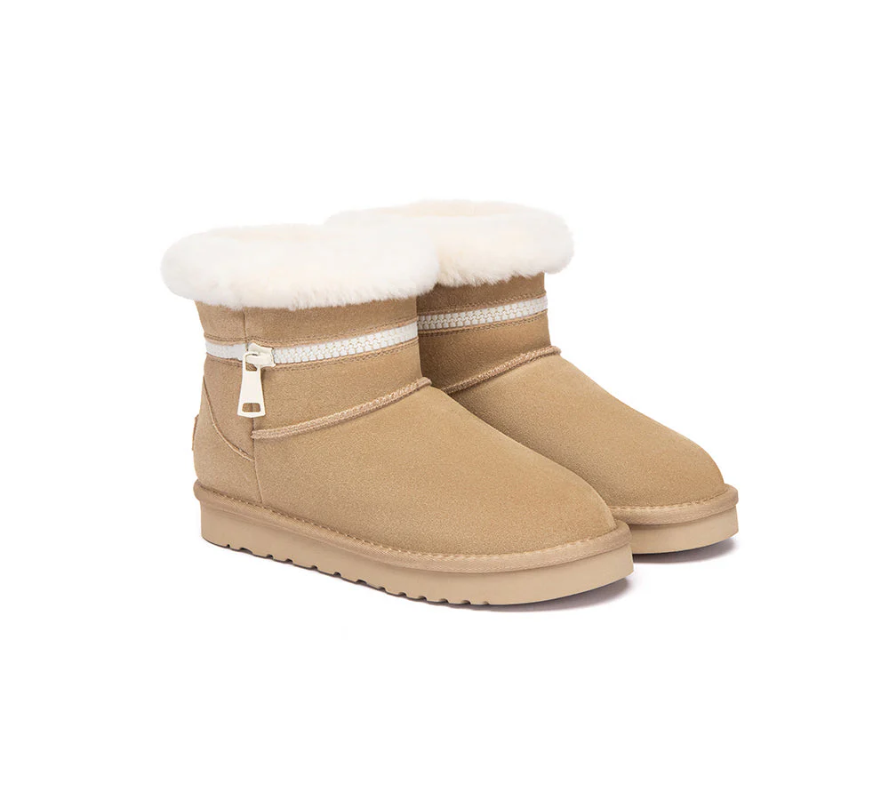 UGG Boots Sheepskin Wool Shearling Ankle Lienn - Image 9