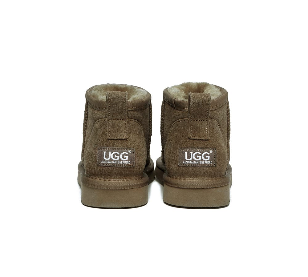 UGG Boots Unisex Sheepskin Wool Ultra Mini Ankle Boots Julia - Image 26