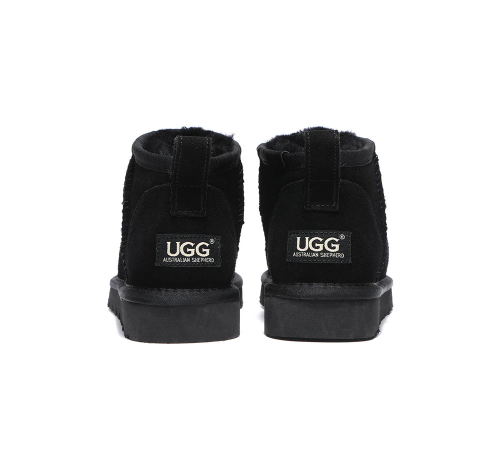 UGG Boots Unisex Sheepskin Wool Ultra Mini Ankle Boots Julia - Image 32