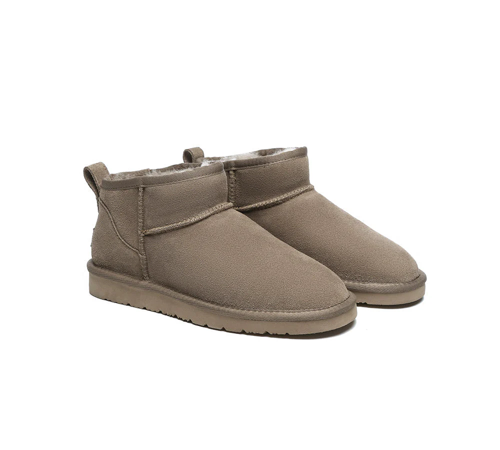UGG Boots Unisex Sheepskin Wool Ultra Mini Ankle Boots Julia - Image 33