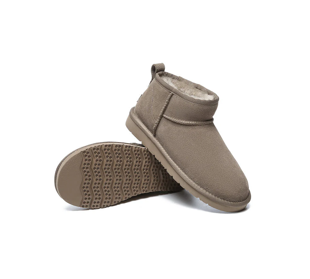 UGG Boots Unisex Sheepskin Wool Ultra Mini Ankle Boots Julia - Image 34