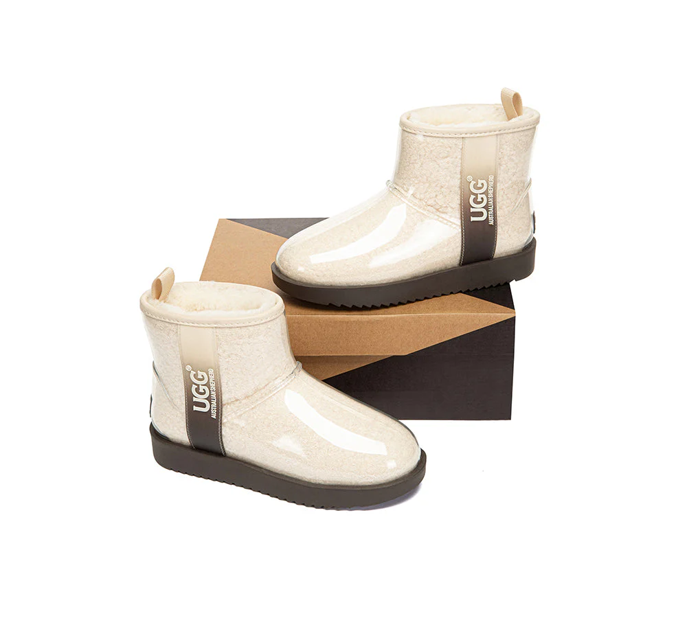 UGG Boots Women Clear Waterproof Shearling Coated Neo - Image 11