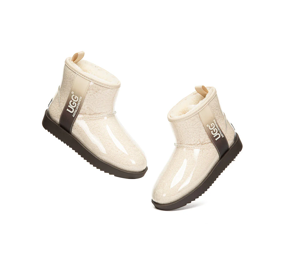 UGG Boots Women Clear Waterproof Shearling Coated Neo - Image 12