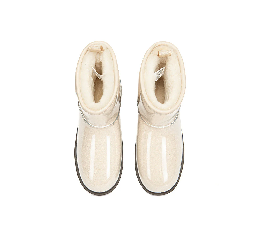 UGG Boots Women Clear Waterproof Shearling Coated Neo - Image 13