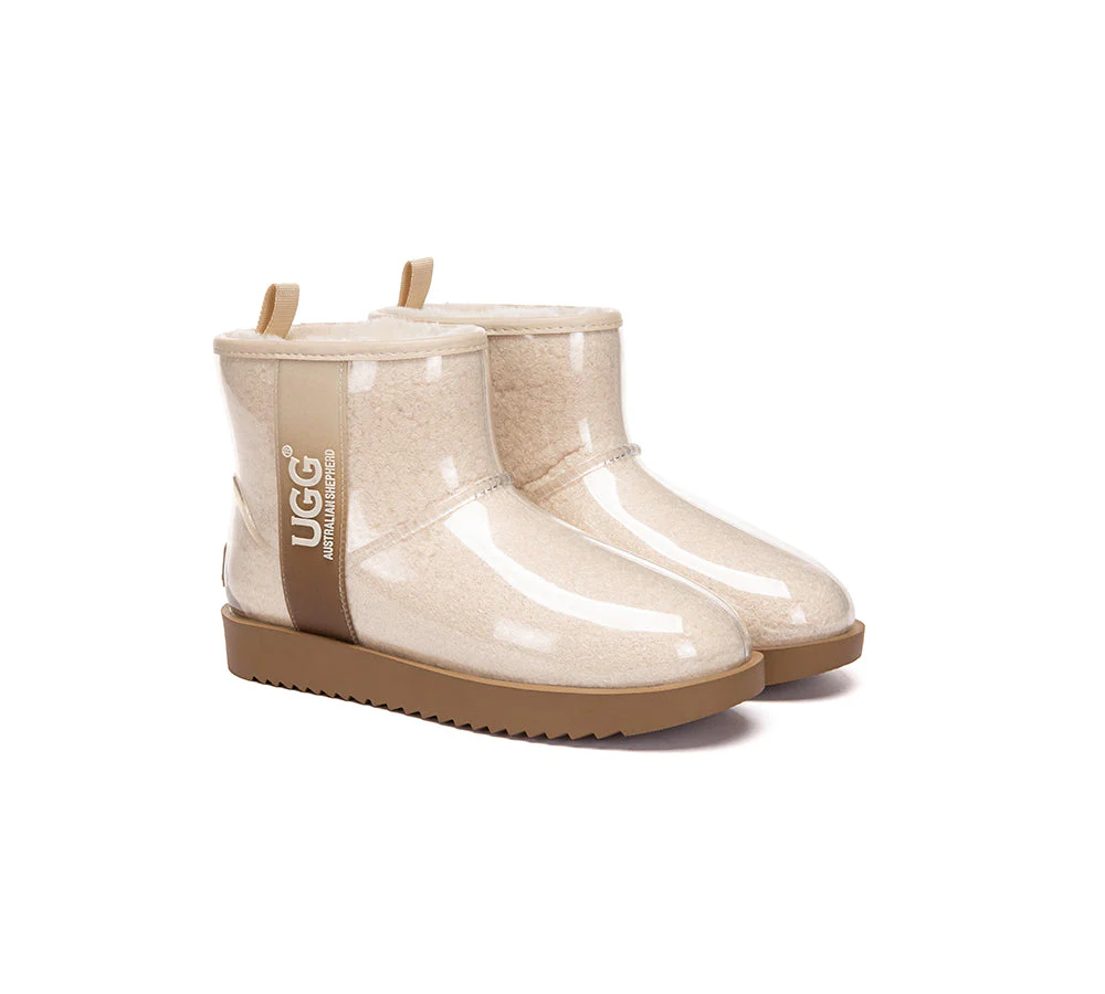 UGG Boots Women Clear Waterproof Shearling Coated Neo - Image 3