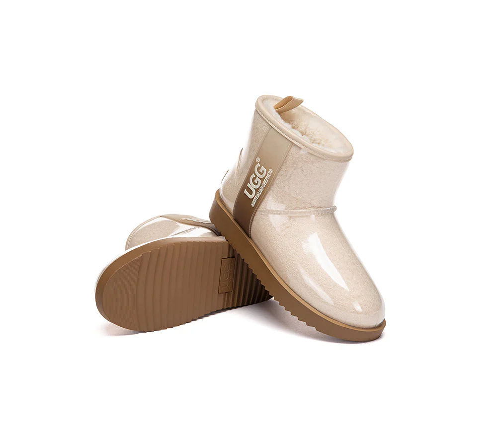UGG Boots Women Clear Waterproof Shearling Coated Neo - Image 4