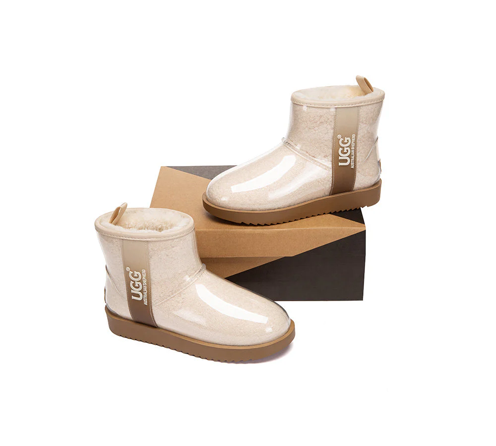 UGG Boots Women Clear Waterproof Shearling Coated Neo - Image 5