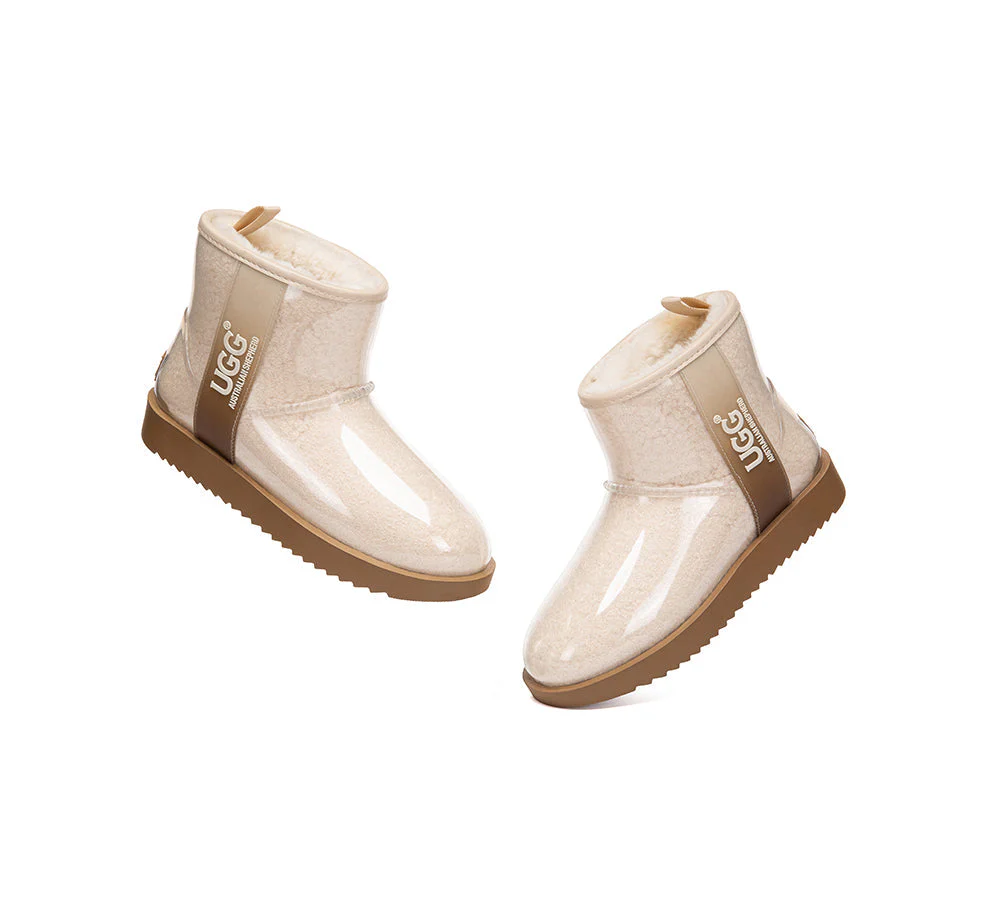 UGG Boots Women Clear Waterproof Shearling Coated Neo - Image 6