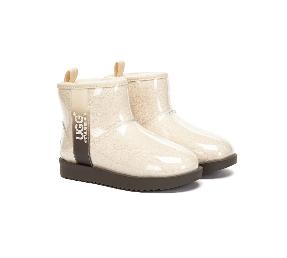 UGG Boots Women Clear Waterproof Shearling Coated Neo - Image 9