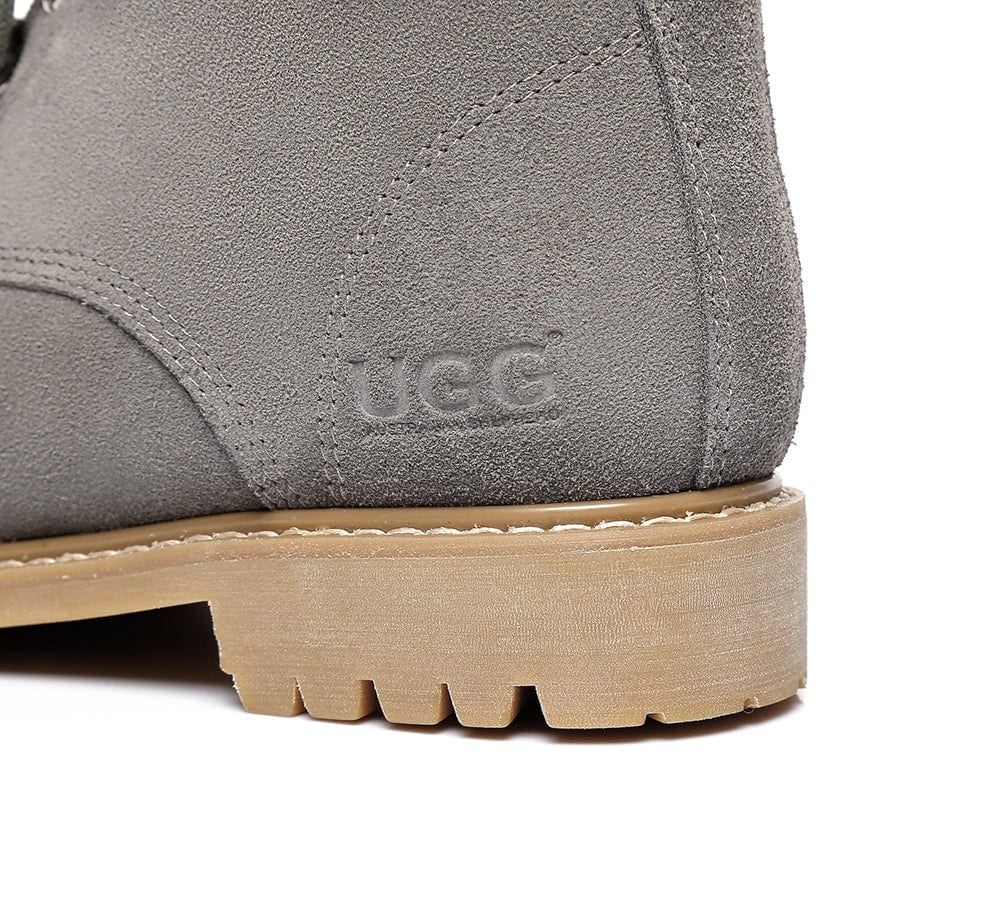UGG Boots Women Fashion Chunky Sheepskin Wool Boots Mina - Image 15