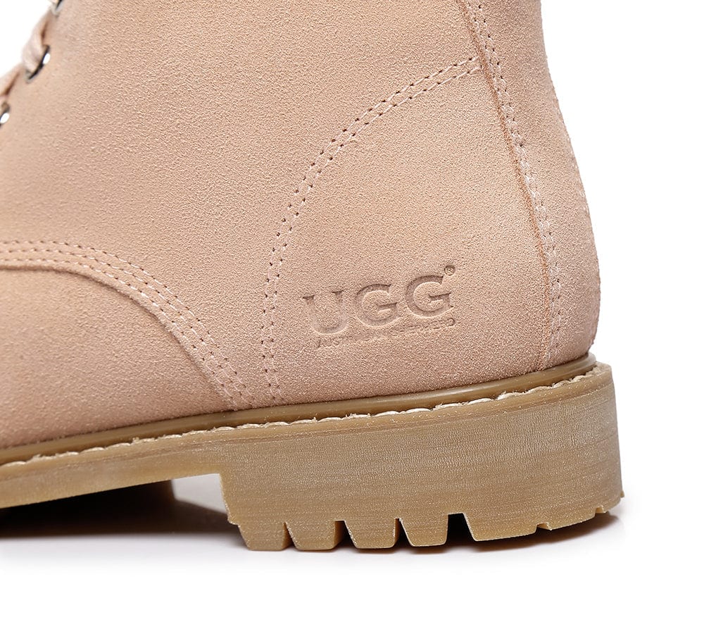 UGG Boots Women Fashion Chunky Sheepskin Wool Boots Mina - Image 22