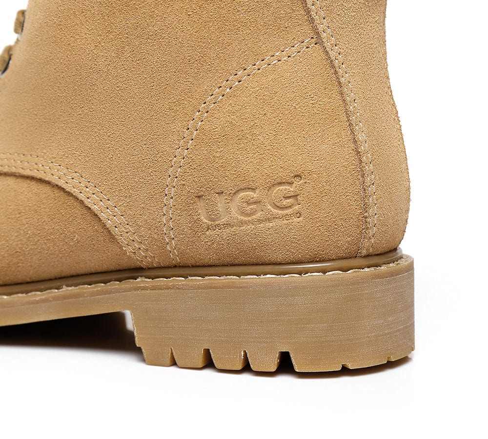 UGG Boots Women Fashion Chunky Sheepskin Wool Boots Mina - Image 8