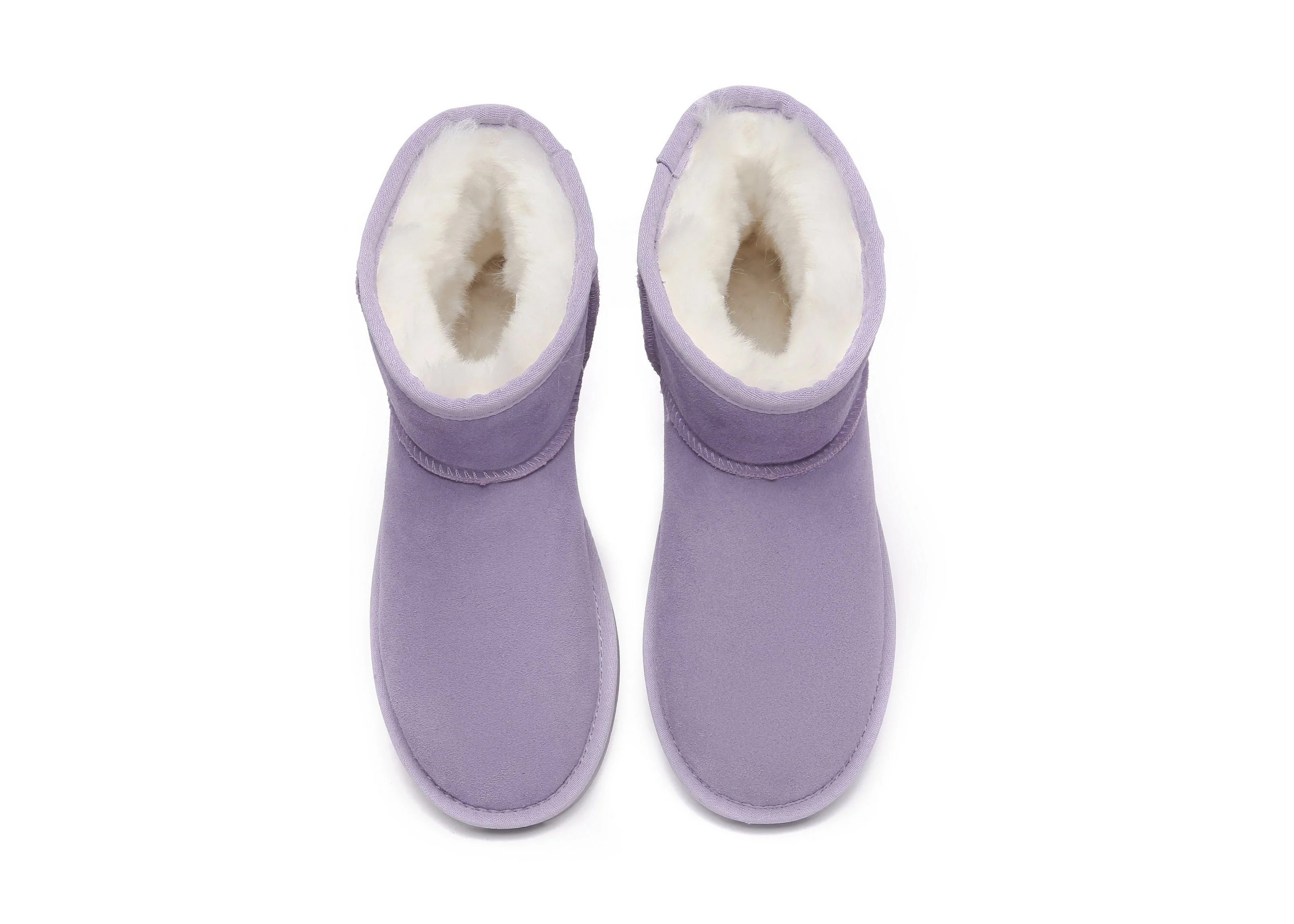 UGG Boots Women Men Sheepskin Wool Suede Mini Classic Boots - Image 13