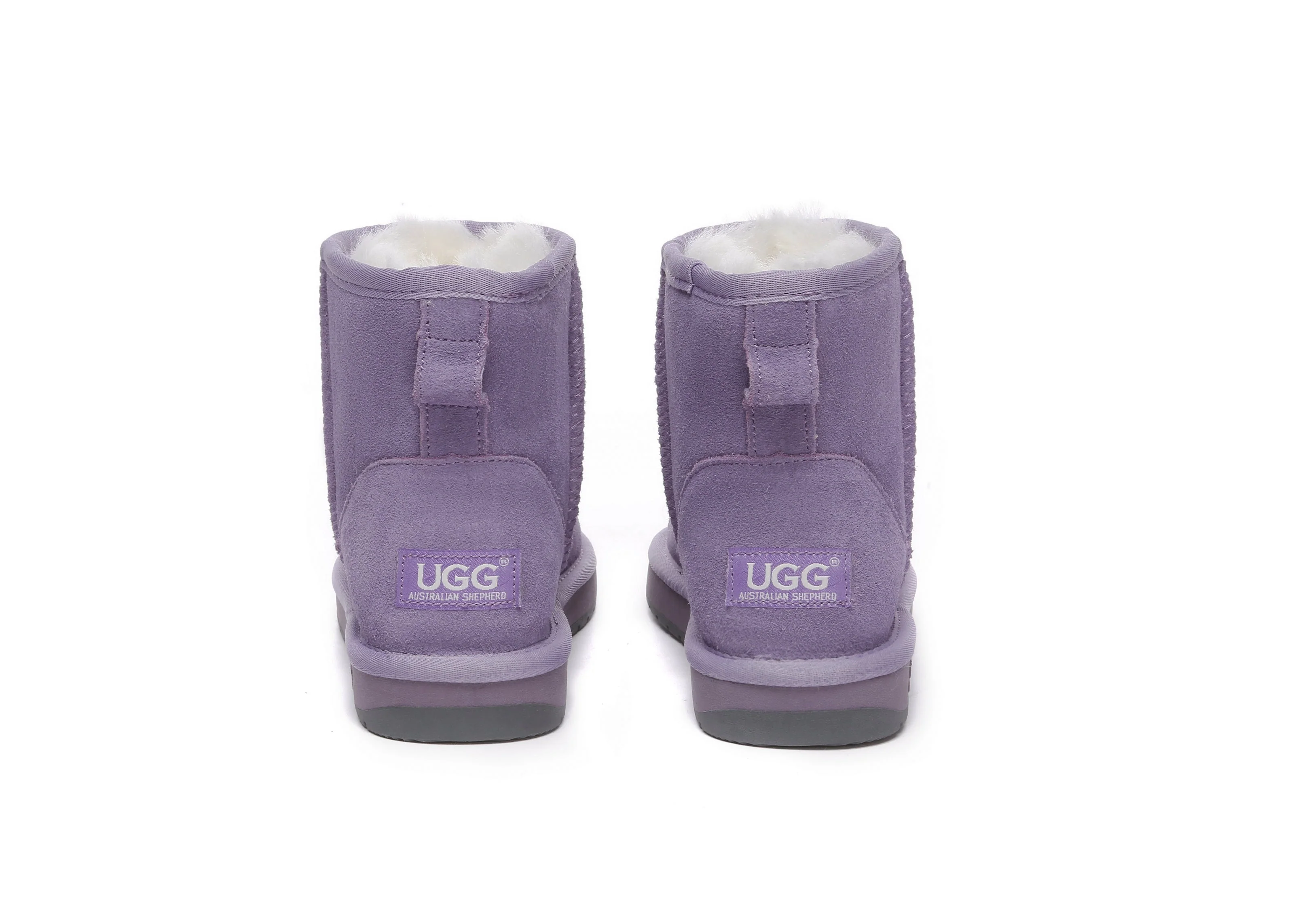 UGG Boots Women Men Sheepskin Wool Suede Mini Classic Boots - Image 14