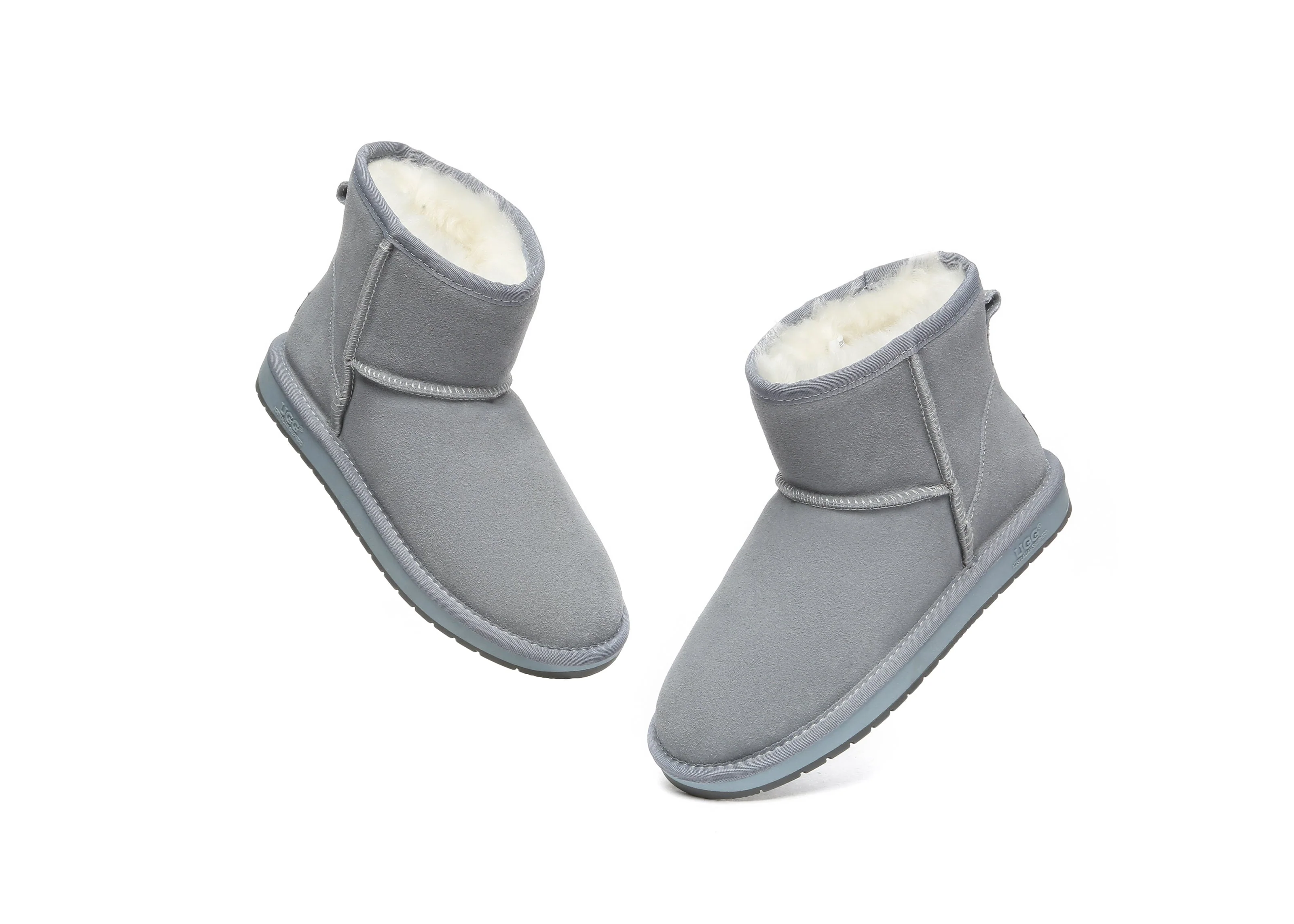 UGG Boots Women Men Sheepskin Wool Suede Mini Classic Boots - Image 18